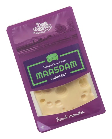 Herkkutilan Slices Masdam Cheese 400g ( Lactose Free )